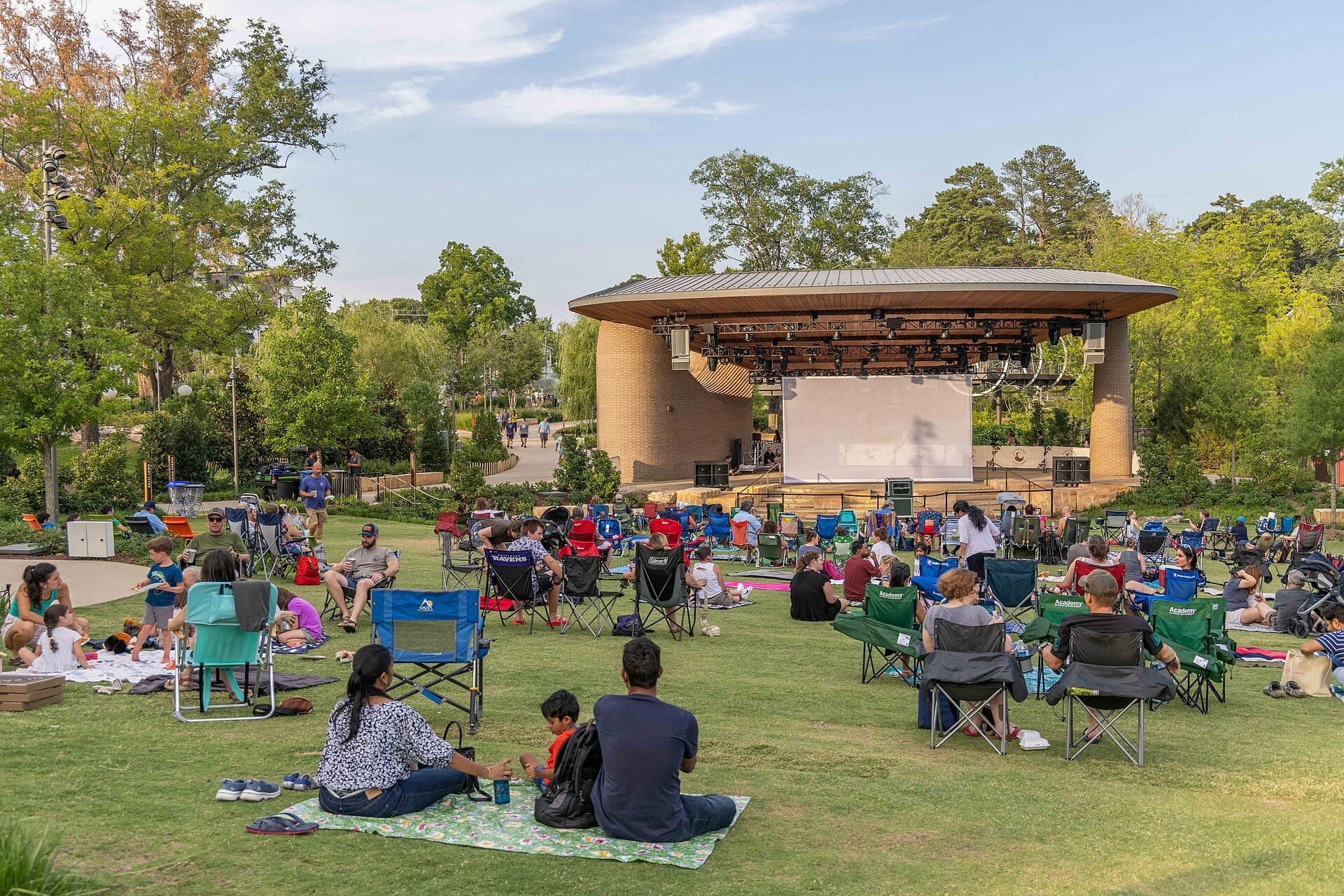 An event at Downtown Cary Park